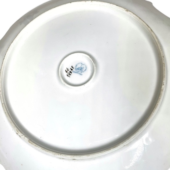 Vintage Pair of Gold Accent Bavarian China Plates - Picture 5 of 13